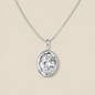 Tova Oval Charm Necklace