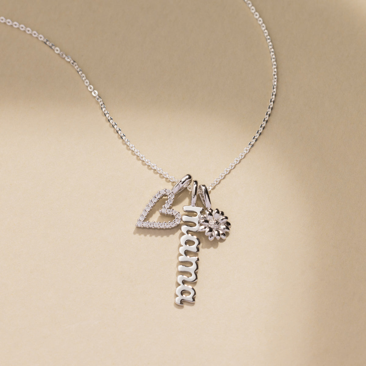 April Birth Flower Charm