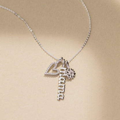April Birth Flower Charm