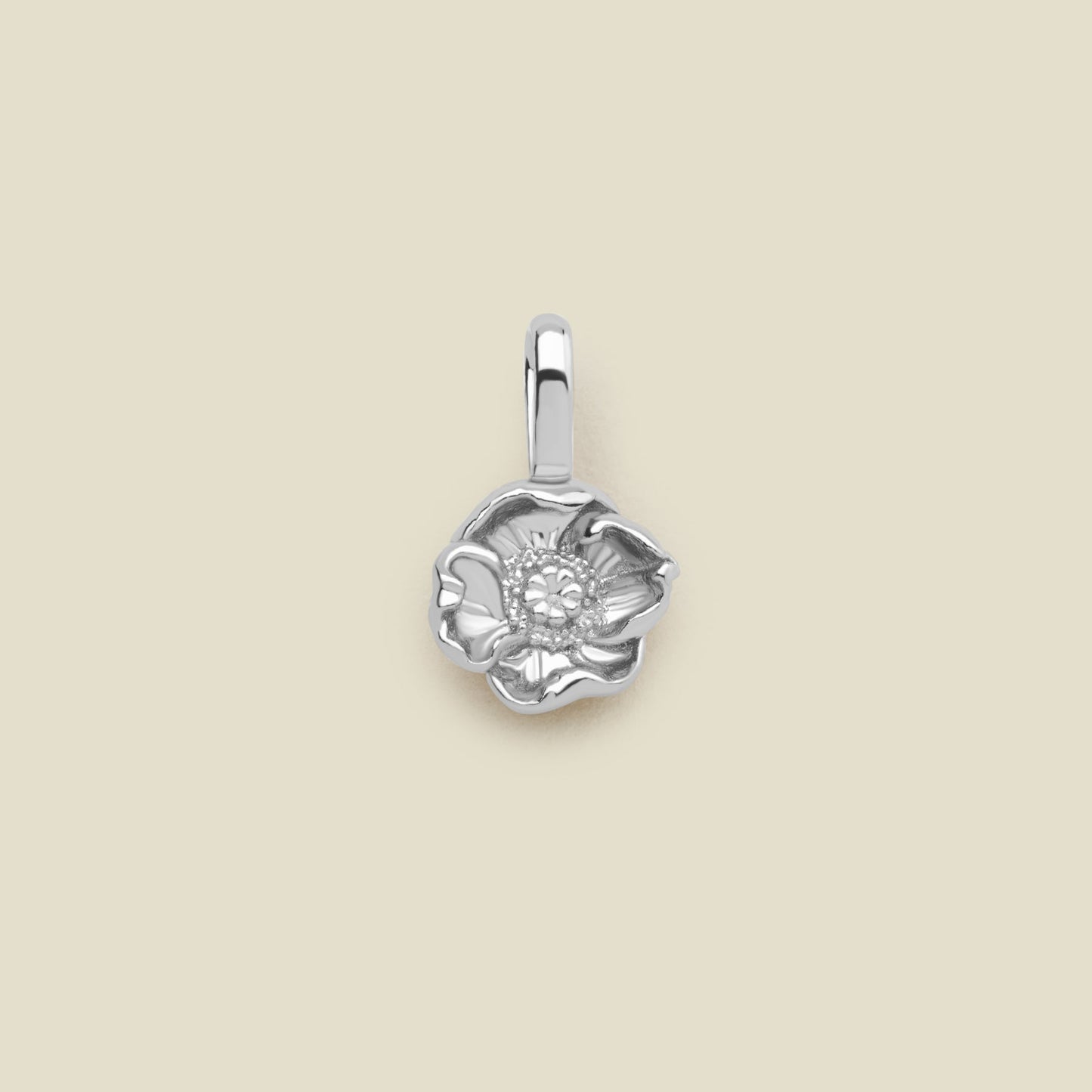 August Birth Flower Charm