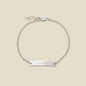 Bar Bracelet Silver / 1" / 6" Bracelet