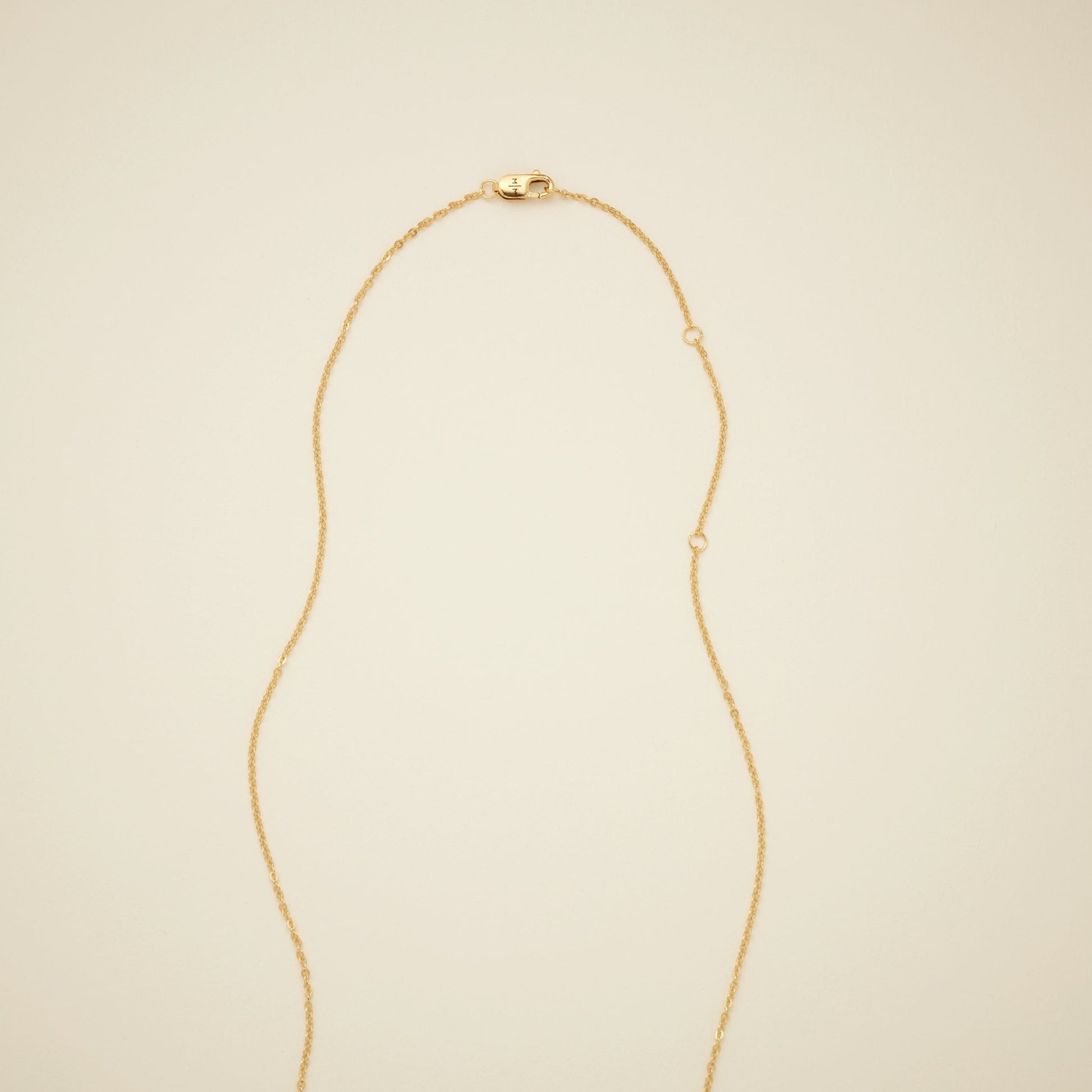 Big & Little Disc Necklace | 3/8" & 1/2" Discs Necklace