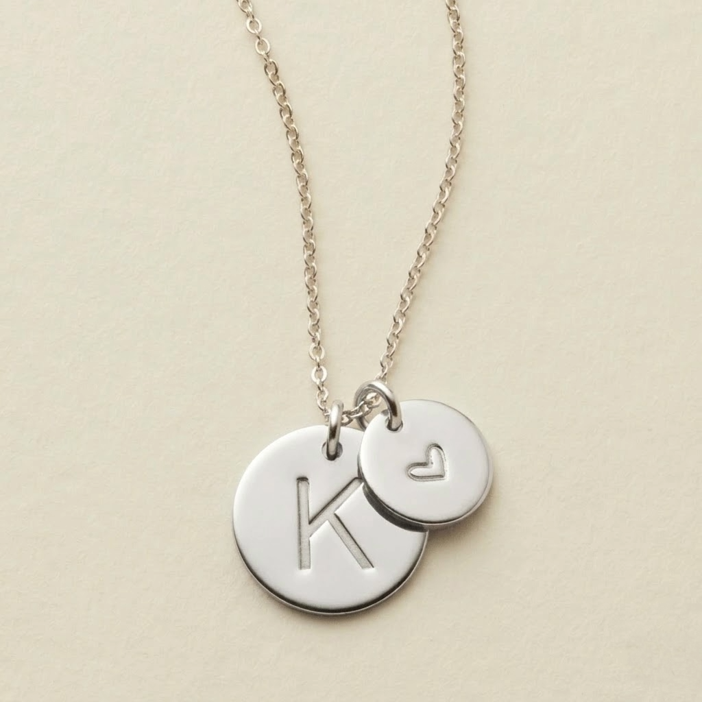Big & Little Disc Necklace