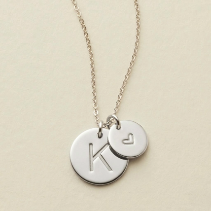 Big & Little Disc Necklace