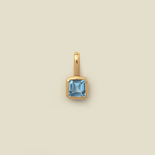 December Birthstone Charm Gold Vermeil Add Ons