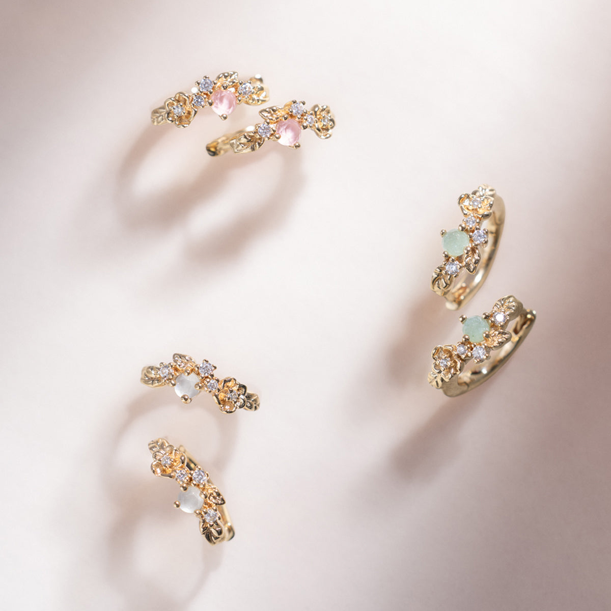 Lumi Hoop Earrings