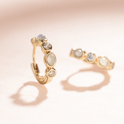 Aura Hoop Earrings