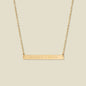 Everly Horizontal Bar Necklace | 1.75" horizontal bar Necklace