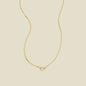 Flat Cable Charm Necklace