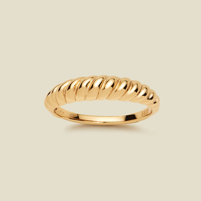Gloss Croissant Ring