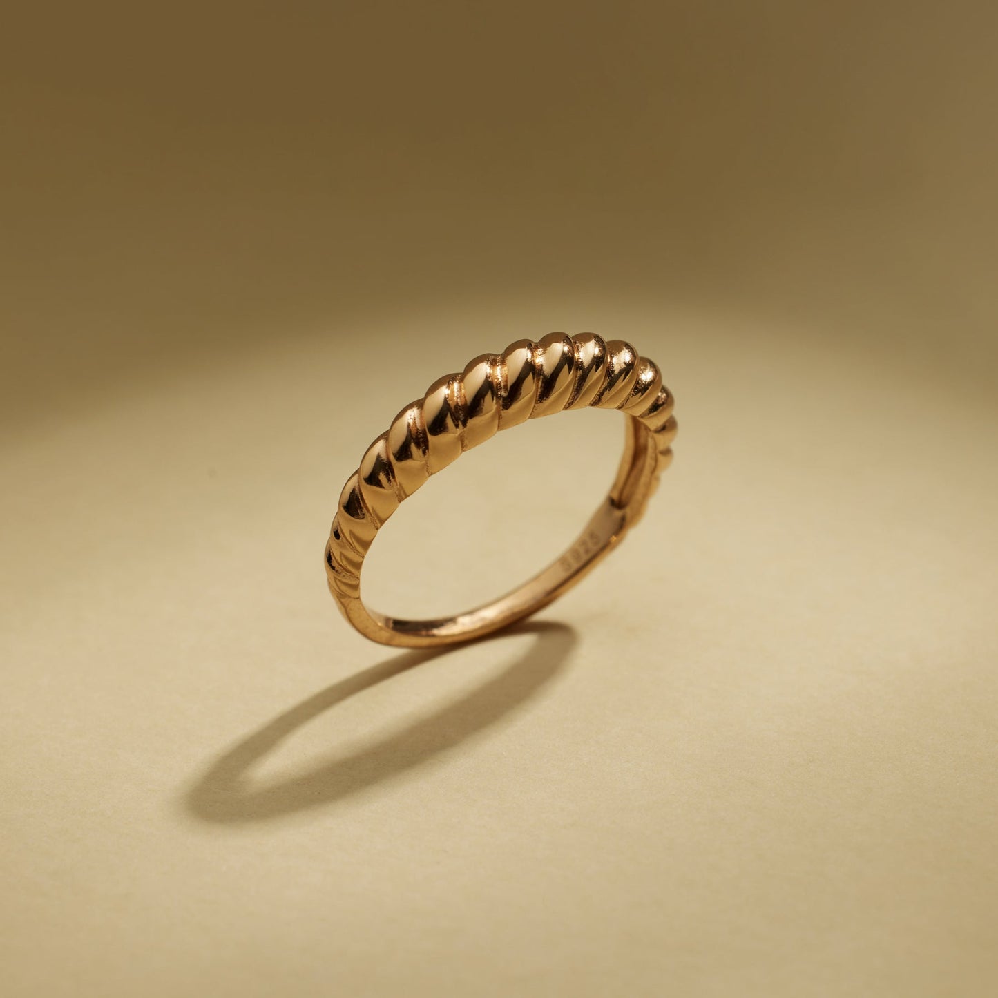 Gloss Croissant Ring