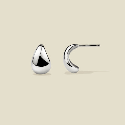 Gloss Drop Stud Earrings