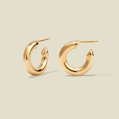 Gloss Hoop Earrings