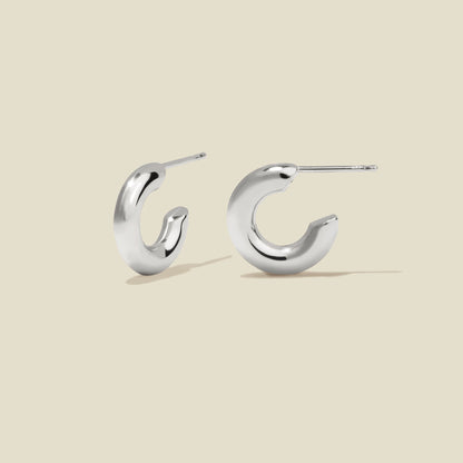Gloss Hoop Earrings