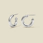 Gloss Hoop Earrings