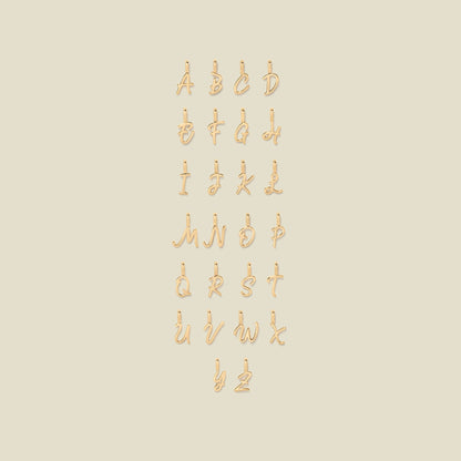 Script Initial H Charm
