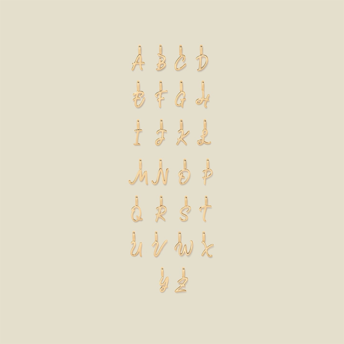 Script Initial Z Charm