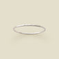 Hammered Stacking Ring Silver / 5 Ring