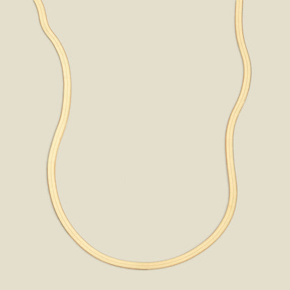 Hera Chain Necklace - 1.9mm & 3mm Gold Plated / 3.0MM Necklace