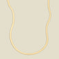 Hera Chain Necklace - 1.9mm & 3mm Gold Plated / 3.0MM Necklace
