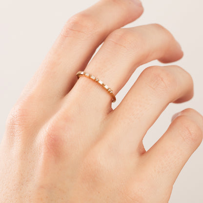 Hope Morse Code Ring