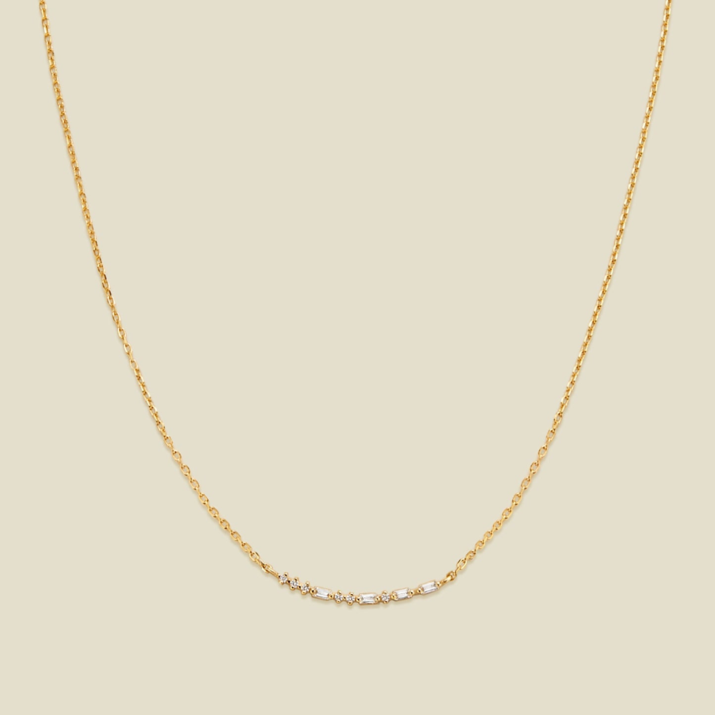 ILY Morse Code Necklace Gold Vermeil Necklace