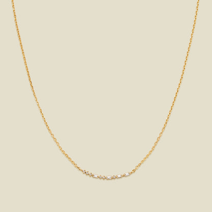 ILY Morse Code Necklace Gold Vermeil Necklace