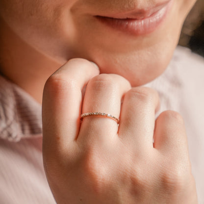 ILY Morse Code Ring Ring