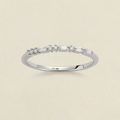 ILY Morse Code Ring Silver / 5 Ring