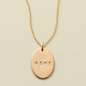 Indy Oval Necklace Necklace