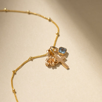 January Birth Flower Charm