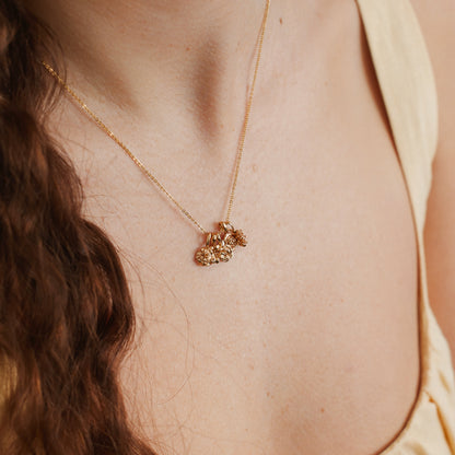 January Birth Flower Charm