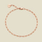 Jude Chain Bracelet Rose Gold Filled / 6" Bracelet
