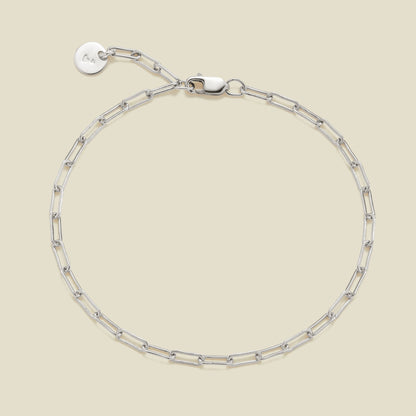 Jude Chain Bracelet Silver / 6" Bracelet