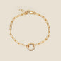 Jude Link Lock Bracelet