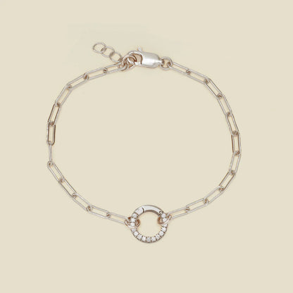 Jude Link Lock Bracelet