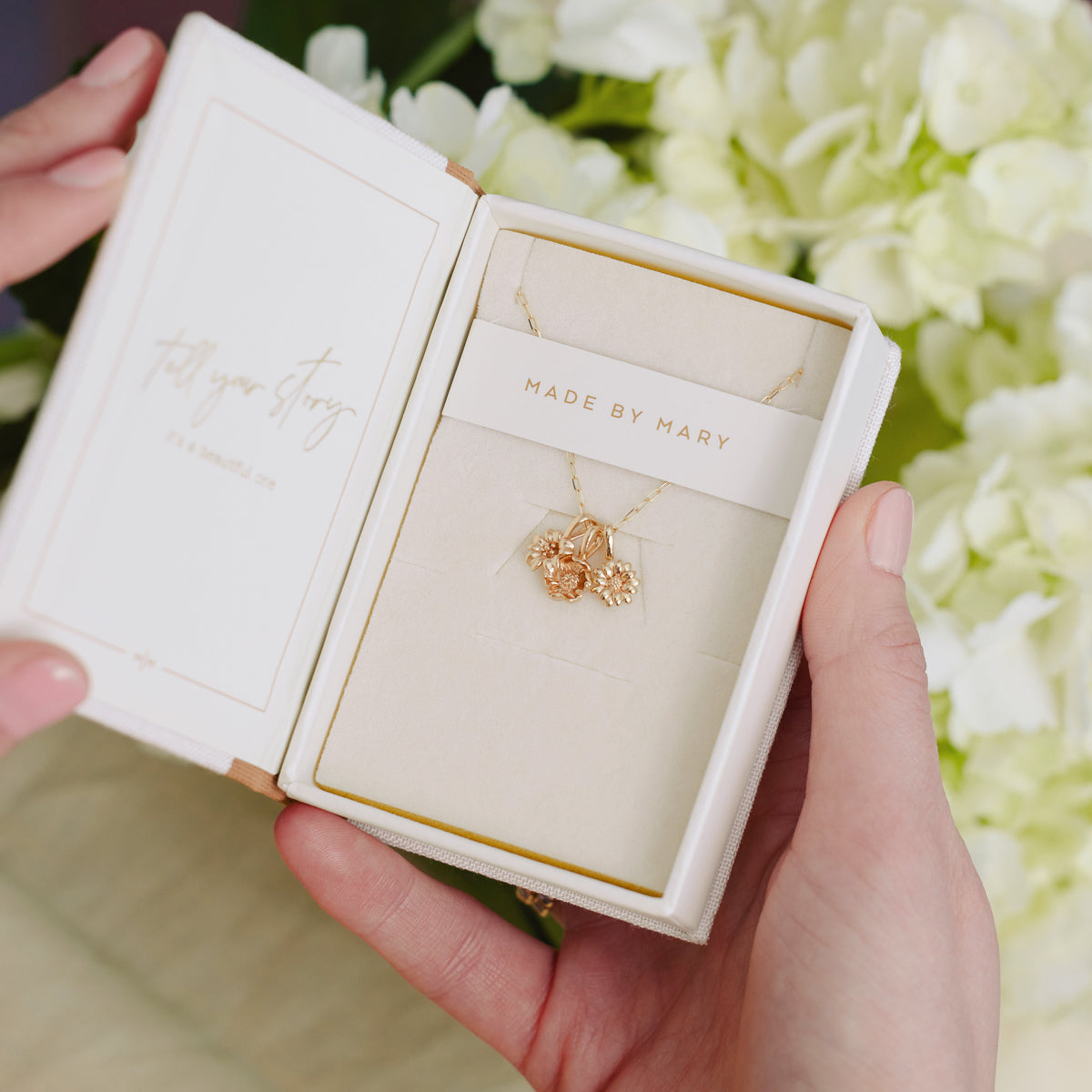 July Birth Flower Charm