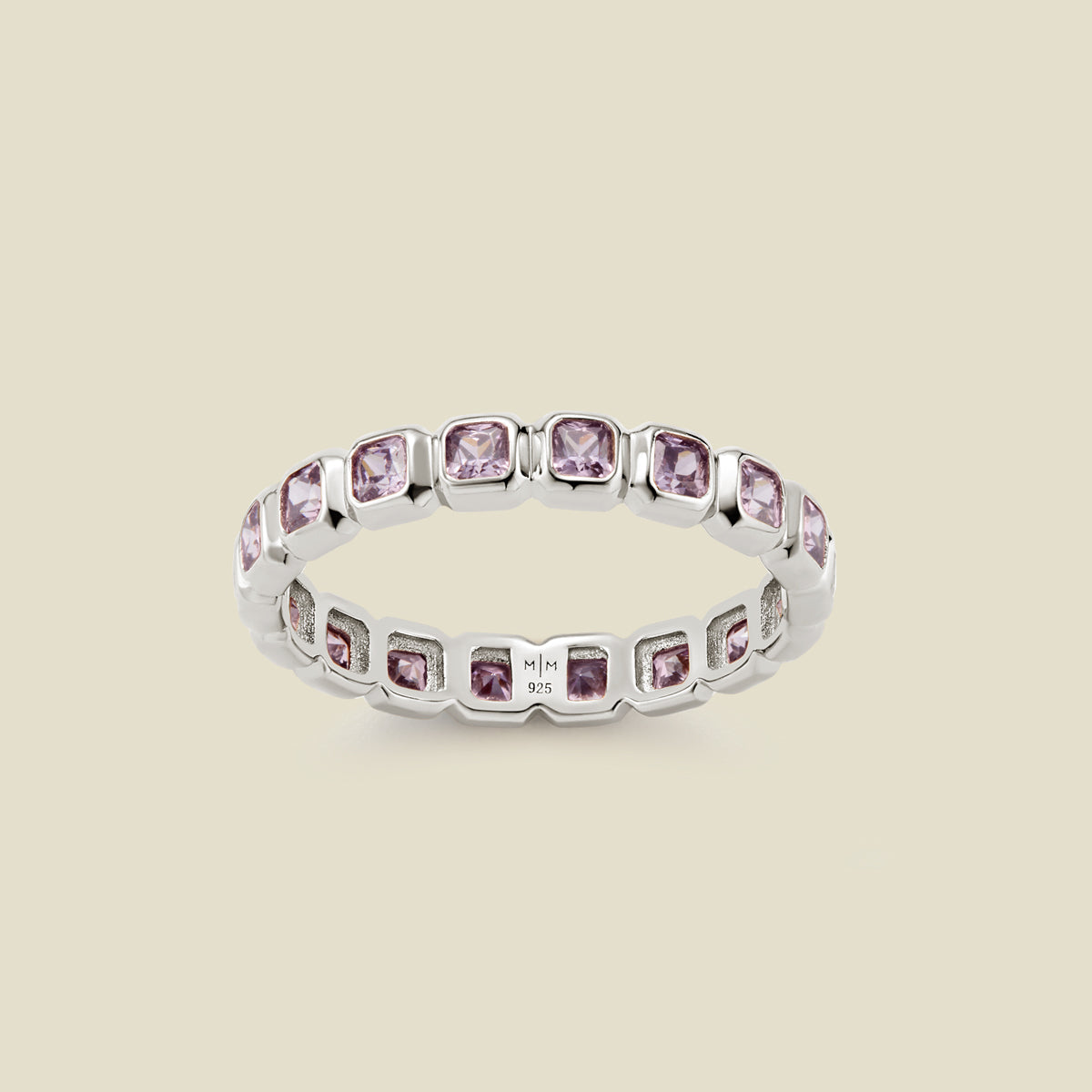 June Birthstone Eternity Ring