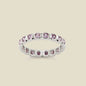 June Birthstone Eternity Ring