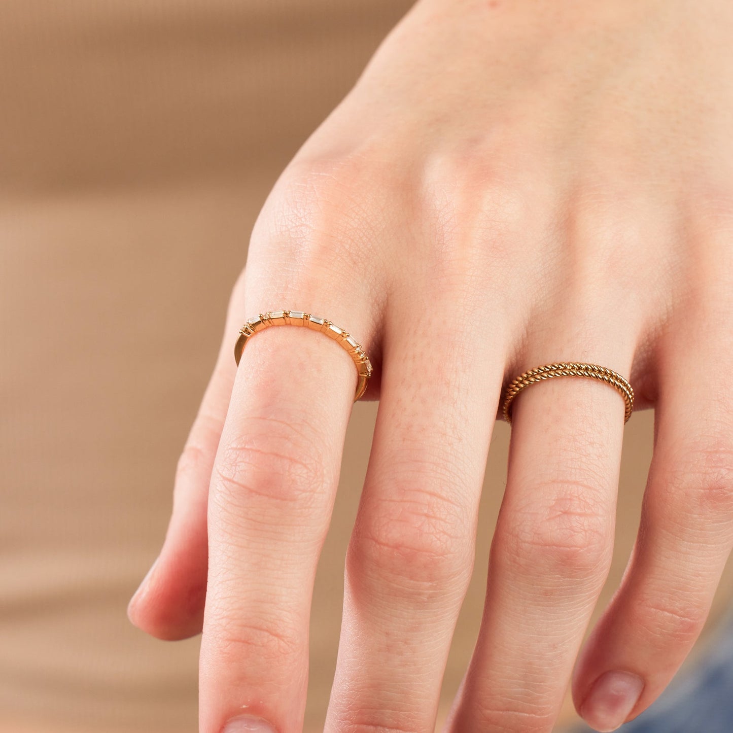 LOML Morse Code Ring