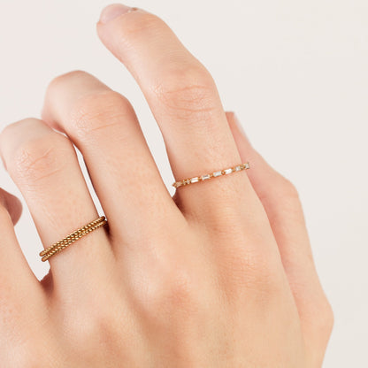 LOML Morse Code Ring