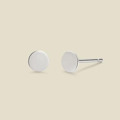 Lux Stud Earrings Silver / Mini Lux Earring