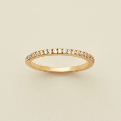 Luxe Stacking Band Ring Gold Vermeil / 5 Ring