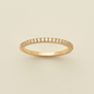 Luxe Stacking Band Ring Gold Vermeil / 5 Ring