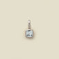 March Birthstone Charm Silver Add Ons