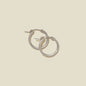 Maude Hoop Earrings Silver / 19mm Earring