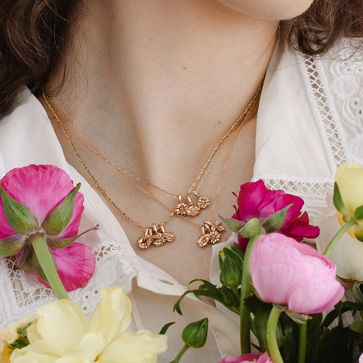 October Birth Flower Charm