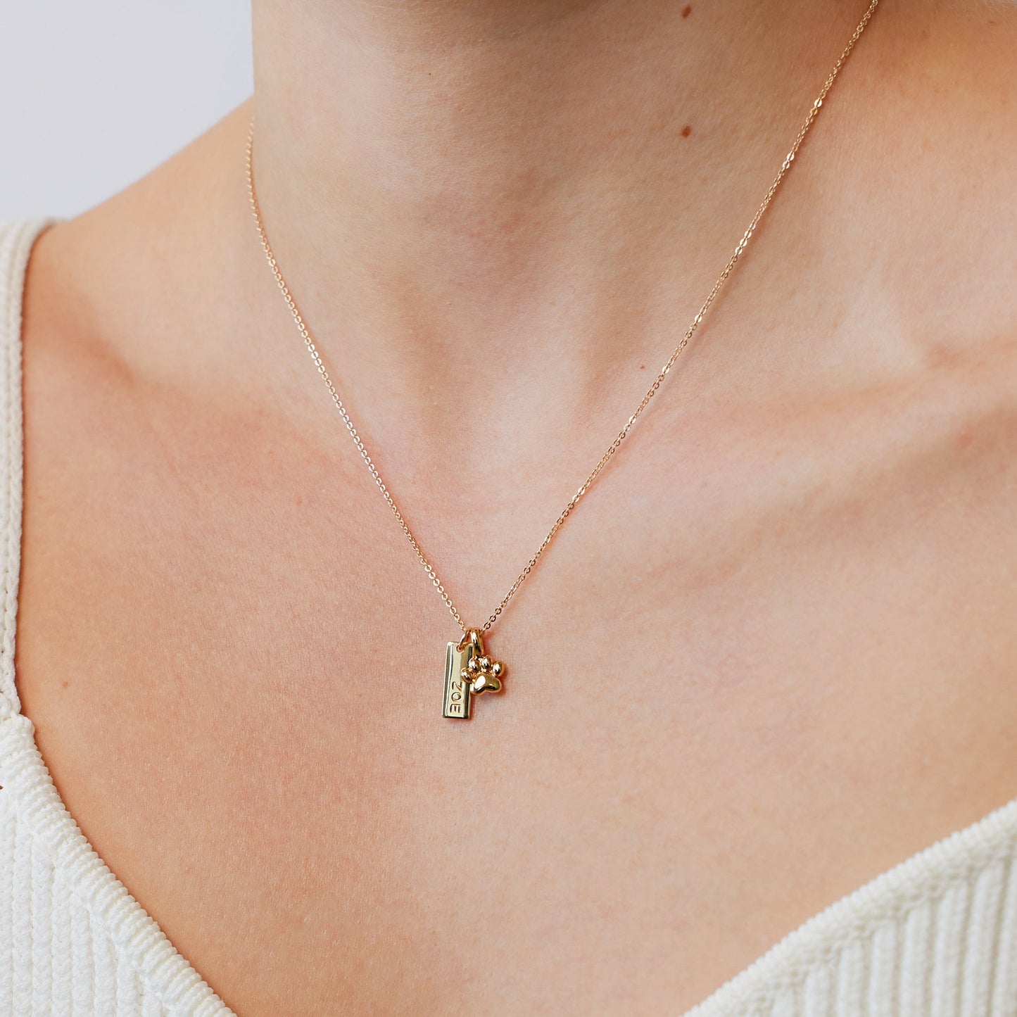 Paw Print Charm