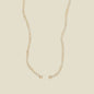 Pearl Strand Charm Necklace