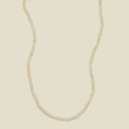 Pearl Strand Choker Necklace